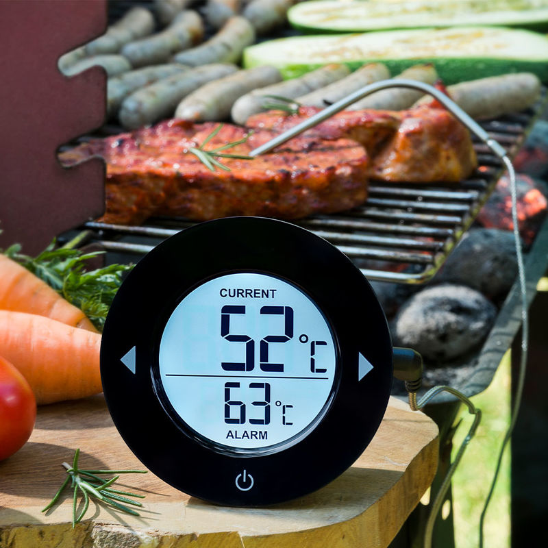 Extrem hitzebest�ndig: Super exaktes Grill- und Ofen-Fleischthermometer Bild 3