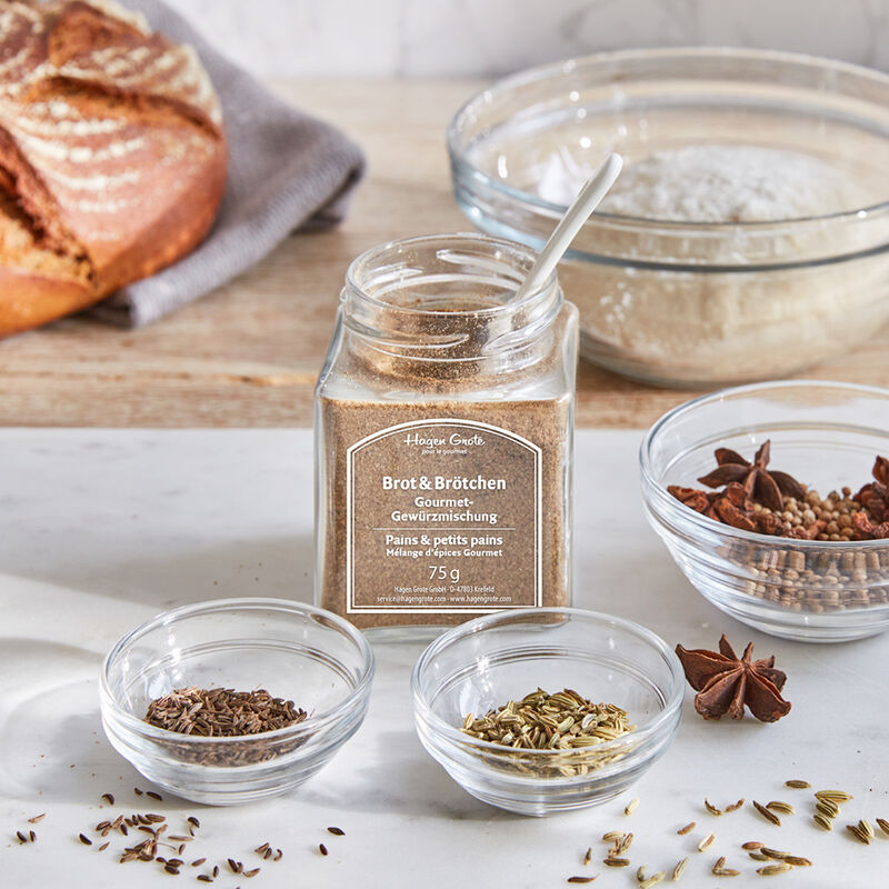 Gourmet Gew�rzmischung Brot & Br�tchen&nbsp;f�r duftend w�rziges Backwerk Bild 2