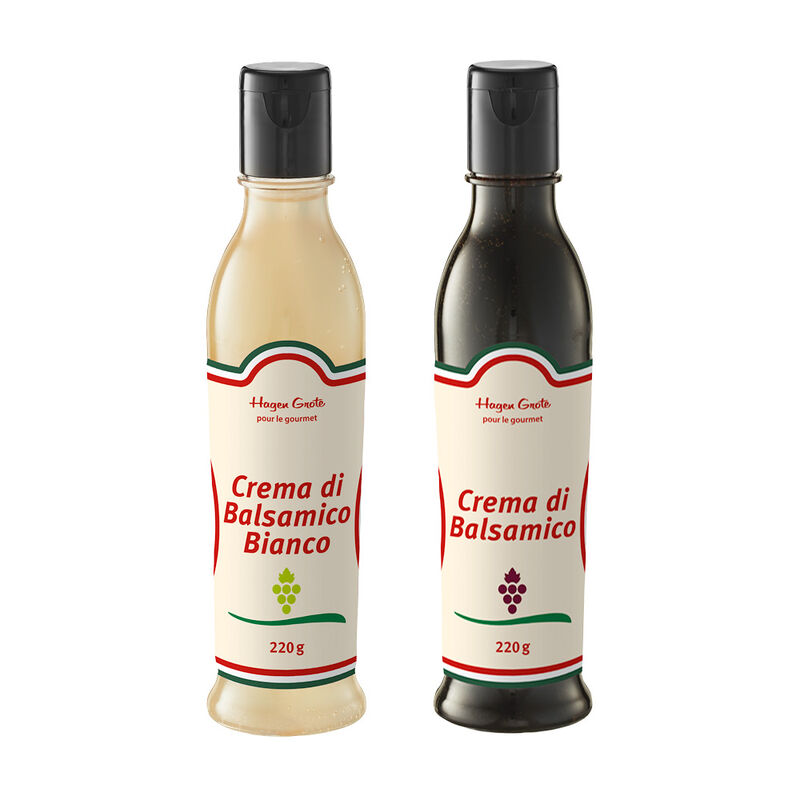 Zum Veredeln feiner Gerichte: Balsamico Cremes aus Modena