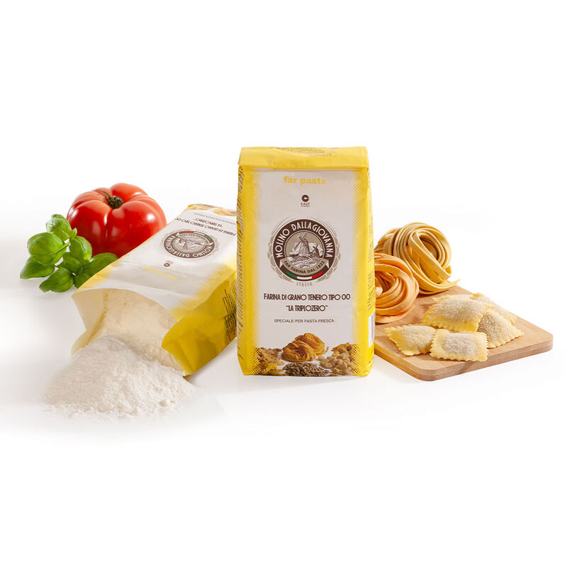 Pastamehl La Triplozero� garantiert perfekten Teig