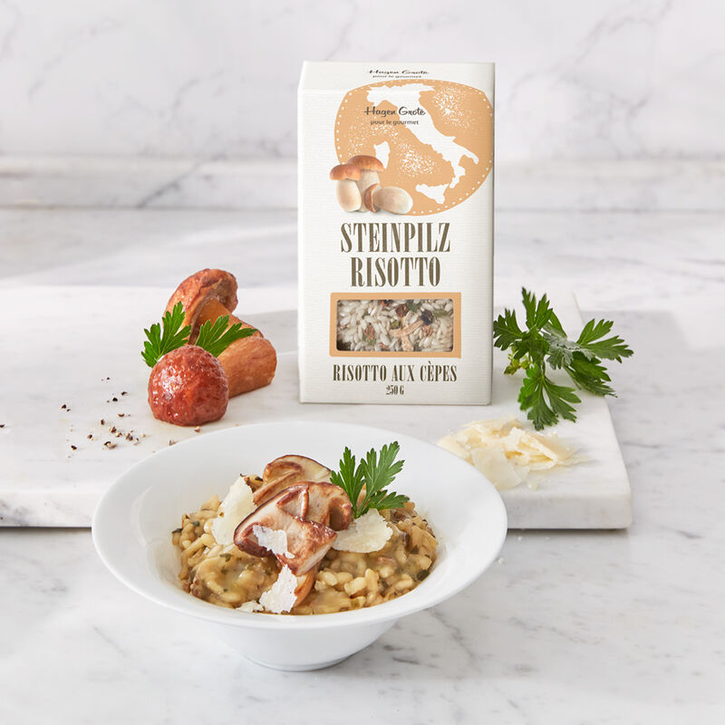 Feines Steinpilz-Risotto mit Premium Carnaroli-Reis Bild 2