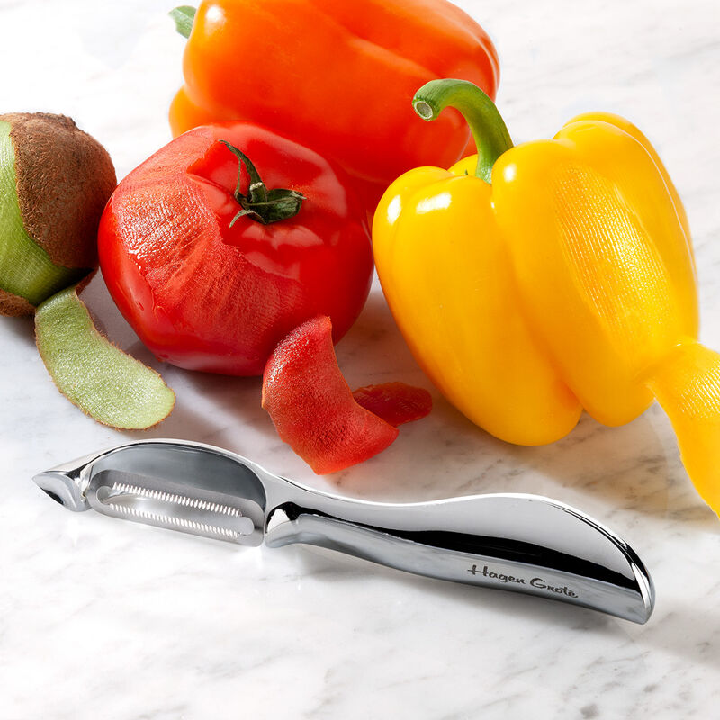 Tomaten- und Paprikasch�ler: Hauchd�nn unverdauliche Haut entfernen Bild 2