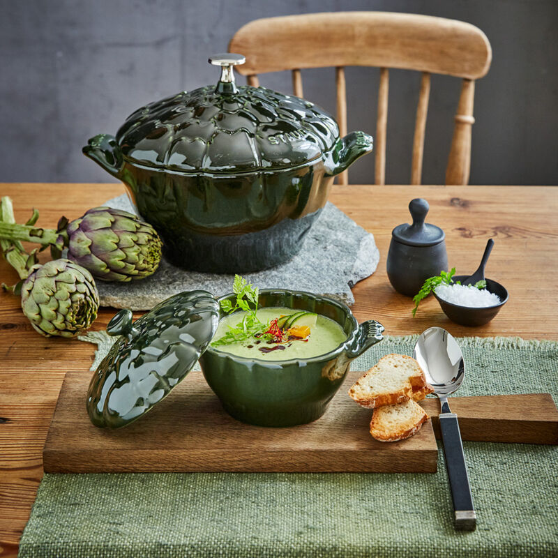 Keramik-Artischockentopf: Traditionsreiches Artischockengeschirr zum Kochen und Servieren Bild 2