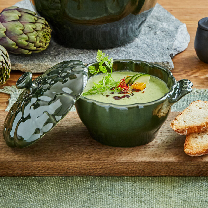 Keramik-Artischockentopf: Traditionsreiches Artischockengeschirr zum Kochen und Servieren Bild 3