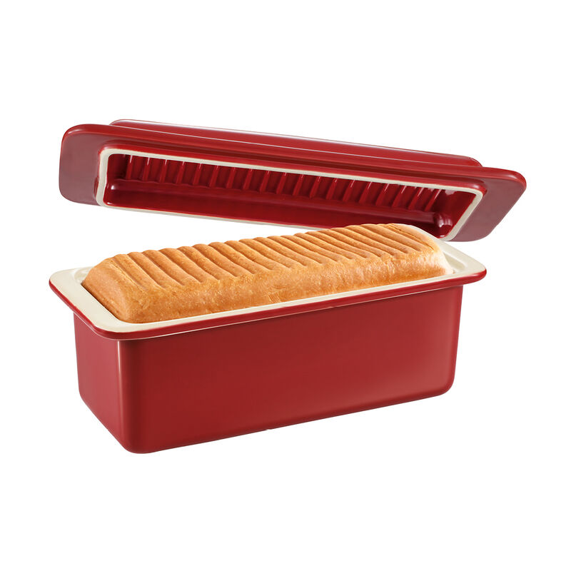 Feinporiges Kastenwei�brot gelingt in dieser Keramik-Backform Bild 2