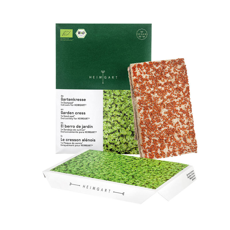    Microgreens Saatpads Kresse: Frisch-scharfe Klassiker