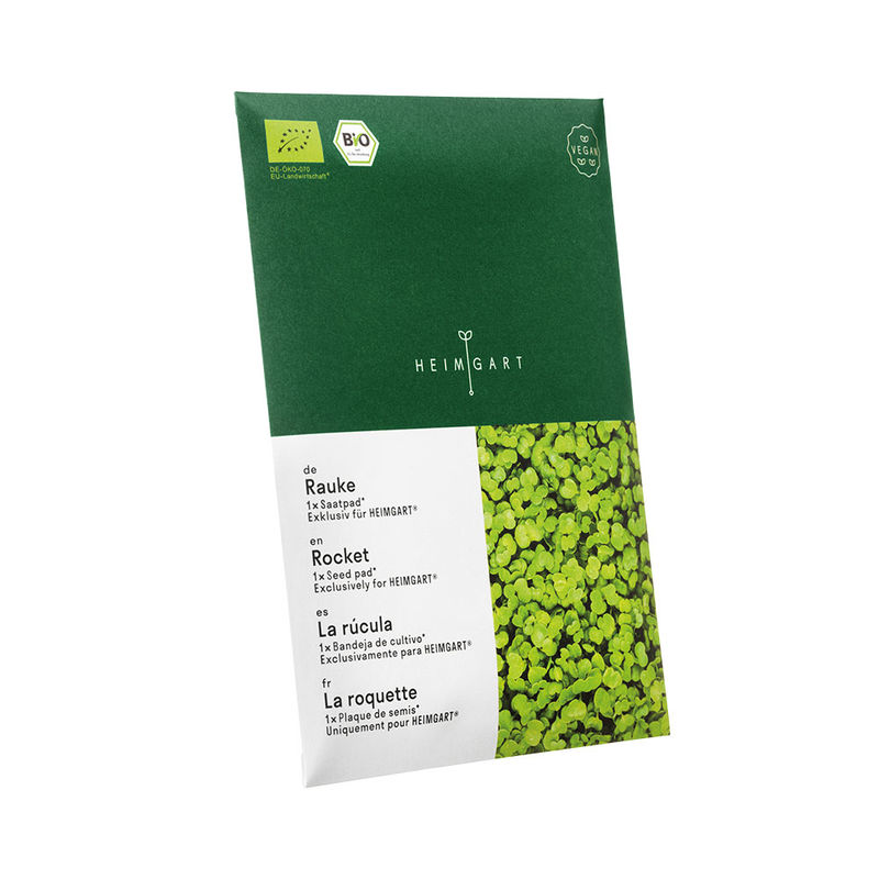 Microgreens Saatpads Rauke: Herbe Noten vom Mittelmeer Bild 2