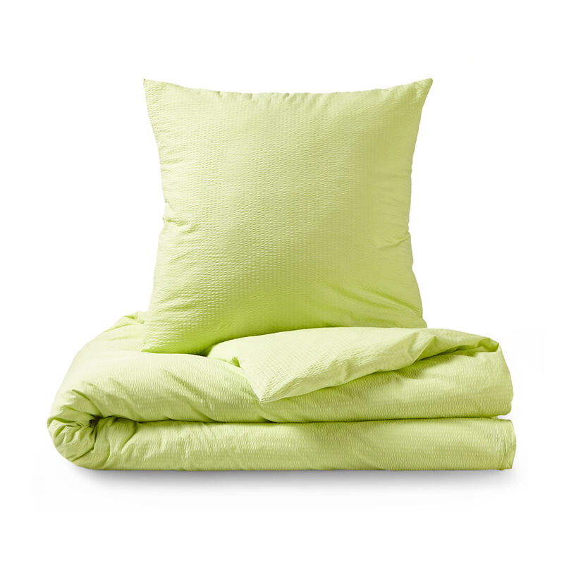 Federleichte Mako-Seersucker-Bettw�sche f�r warme Sommern�chte