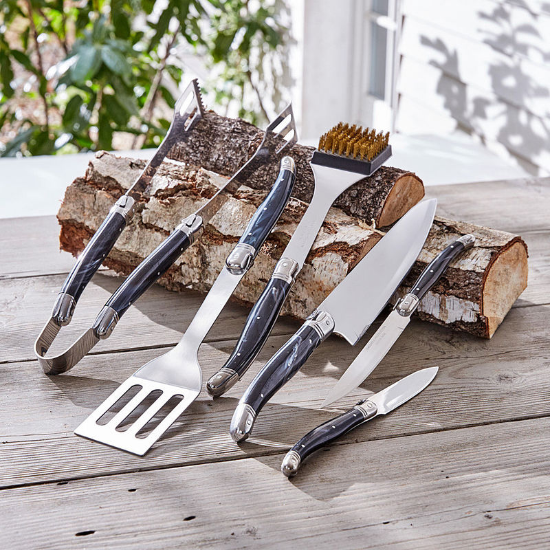 Stilvoll: Klassisches Laguiole-Grillbesteck