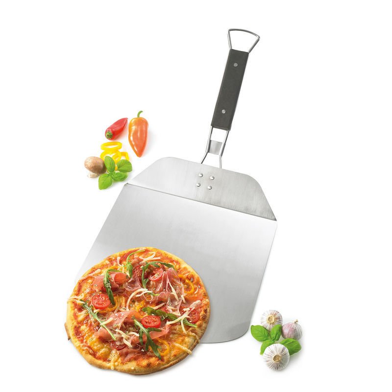 Gro�e Pizzaschaufel mit patentem Klappgriff