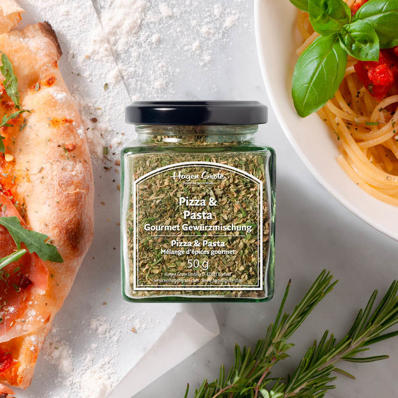 Gourmet Gew�rzmischung Pizza & Pasta aus Kr�utern und Gew�rzen weltbester Anbaugebiete Bild 2