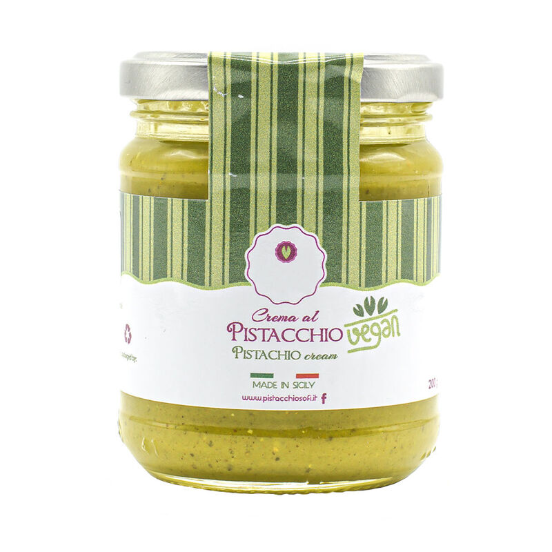 Aromatische sizilianische Pistaziencreme mit 55 % Pistazienanteil