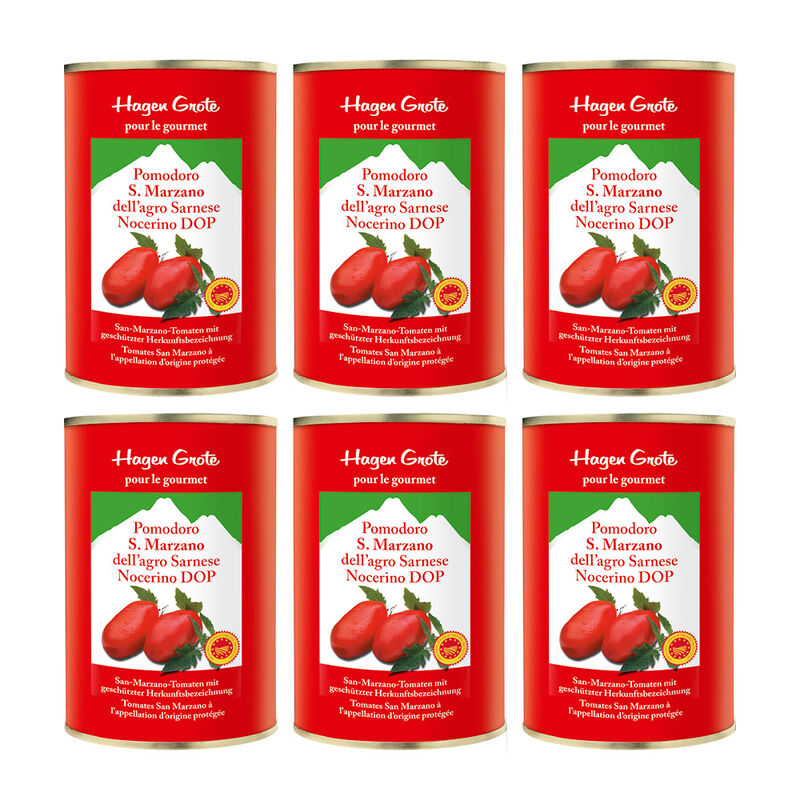 6 Dosen San Marzano Tomaten: Fast ausgestorbene Tomatenrarit�t