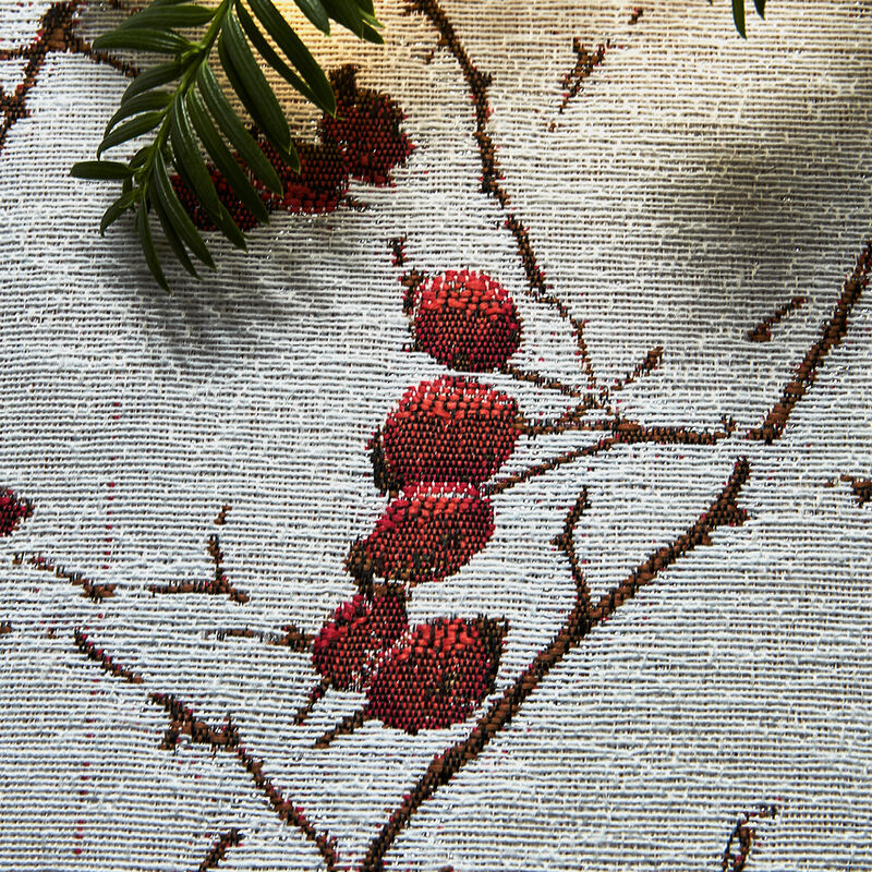 Harmonische Winter-Tischsets mit dezentem Glanzeffekt Bild 4