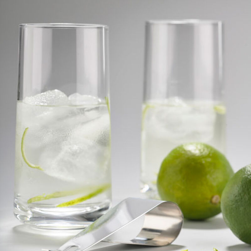  Mundgeblasene Longdrink-Kristallgl�ser: Moderne Eleganz f�r Ihre Bar Bild 2