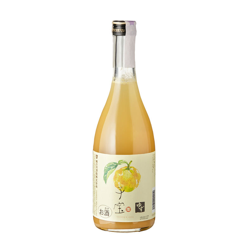 Bester japanischer Yuzu-Sake