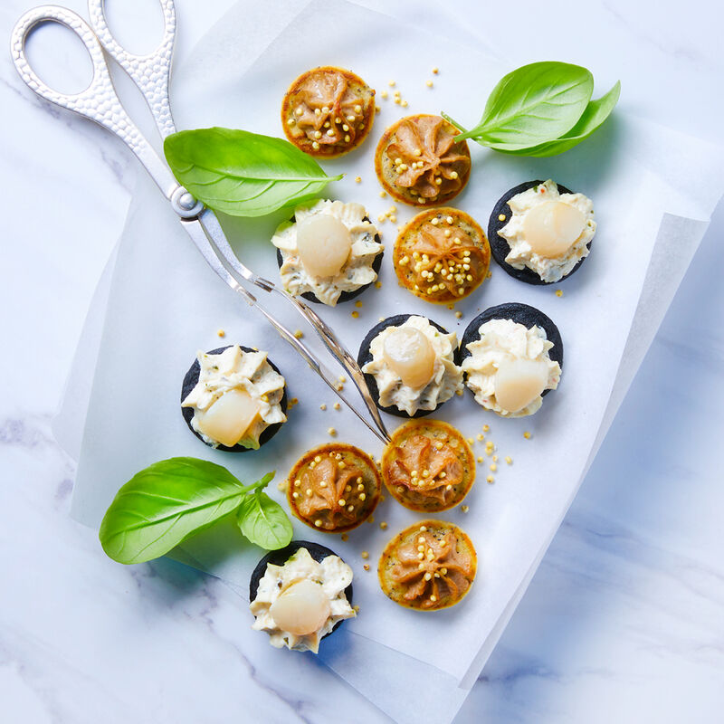 12 Mini-Blinis: Minutenschnell k�stliches Apero-Geb�ck gezaubert