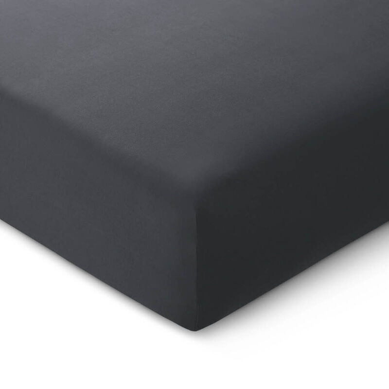 Luxuri�s veredelte Premium Jersey-Spannbettlaken