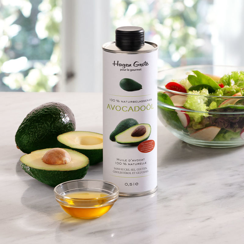 Reines Avocado�l - mildaromatisch, �ber 250 �C hoch erhitzbar