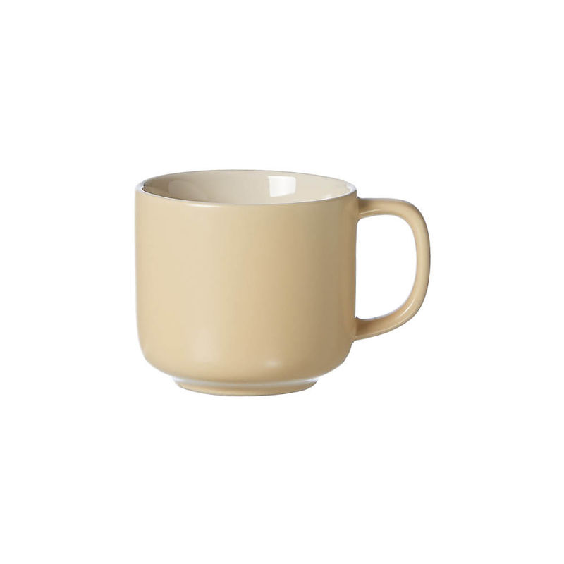 Kaffeetasse mit Untertasse in skandinavischem Design Bild 2
