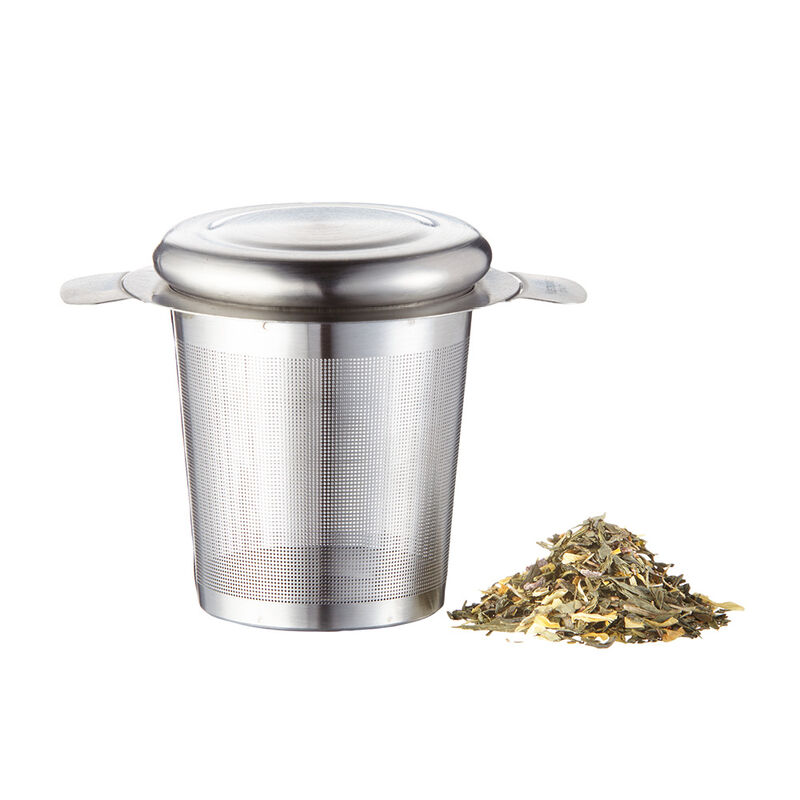 Mikrofeiner Edelstahl-Dauerfilter: K�stlicher Tee ohne Papierm�ll