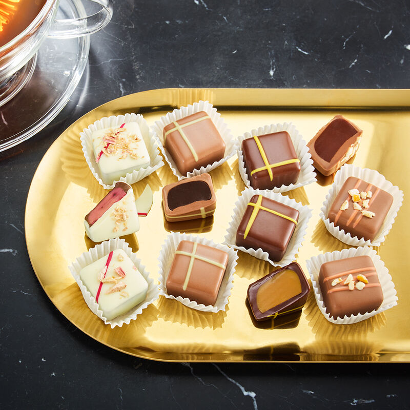 F�r Teeliebhaber: Feinste Tee-Pralinen in 4 meisterhaften Variationen