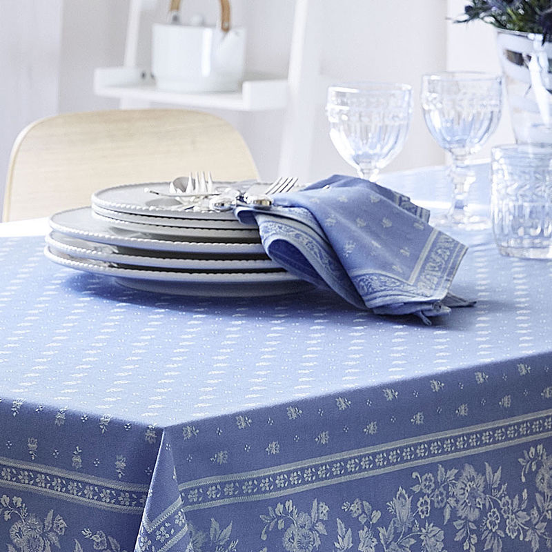 Serviette - Hochwertig jacquardgewebt statt bedruckt: Provenzalische Tischw�sche mit Fleckenschutz