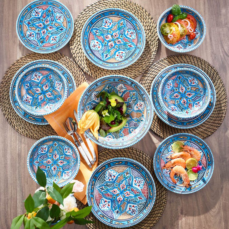 Orientalische Salat- und Dessertteller Bild 2