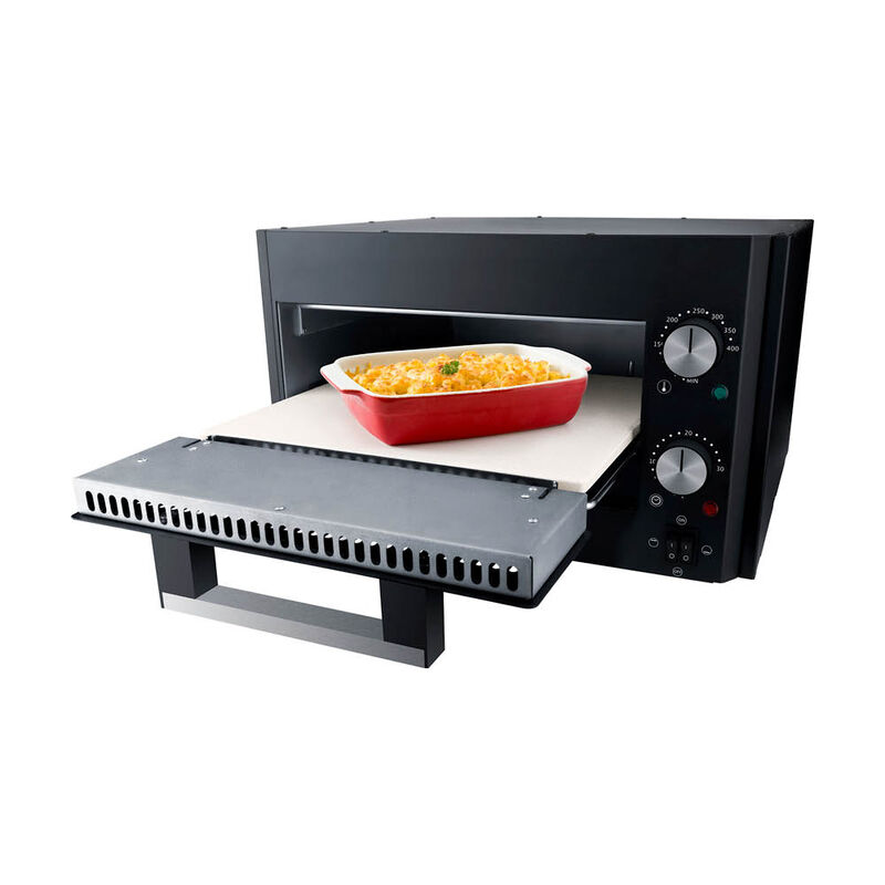 Pizzaofen mit Salamander-Funktion backt herrlich knusprige Steinofenpizzen, Pizzabackofen, Pizzabackofen Gastro Bild 5
