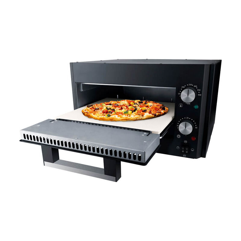 Pizzaofen mit Salamander-Funktion backt herrlich knusprige Steinofenpizzen, Pizzabackofen, Pizzabackofen Gastro Bild 5