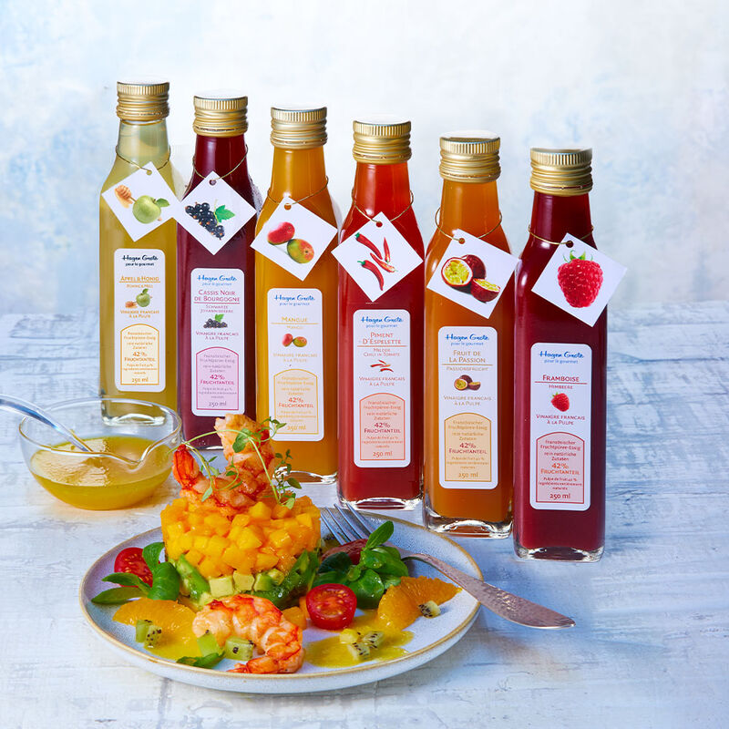 Franz�sischer Fruchtp�ree-Essig Himbeere Bild 2