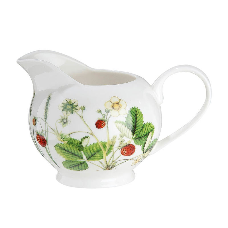 Zuckerdose und Milchkanne zum frischen Wildblumen-Geschirr Bild 2