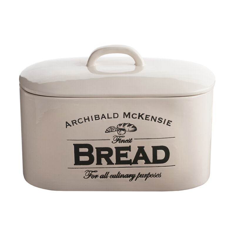 Traditioneller englischer Cottage-Brotkasten h�lt Backwaren superfrisch