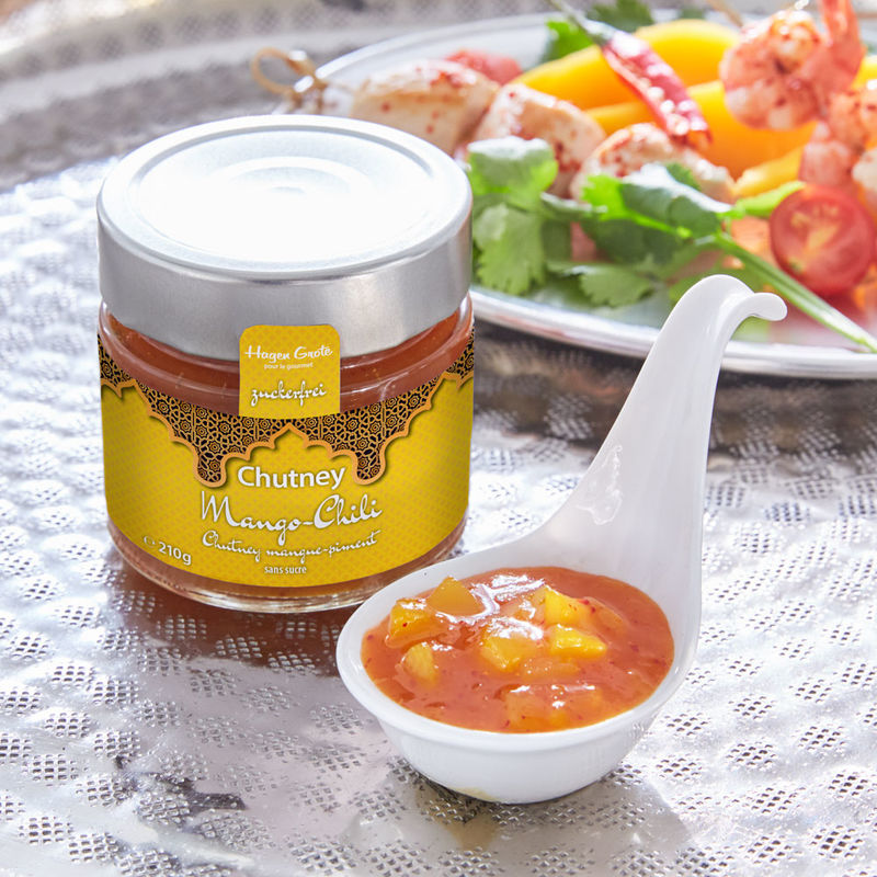  Mango-Chili Chutney ohne Zuckerzusatz
