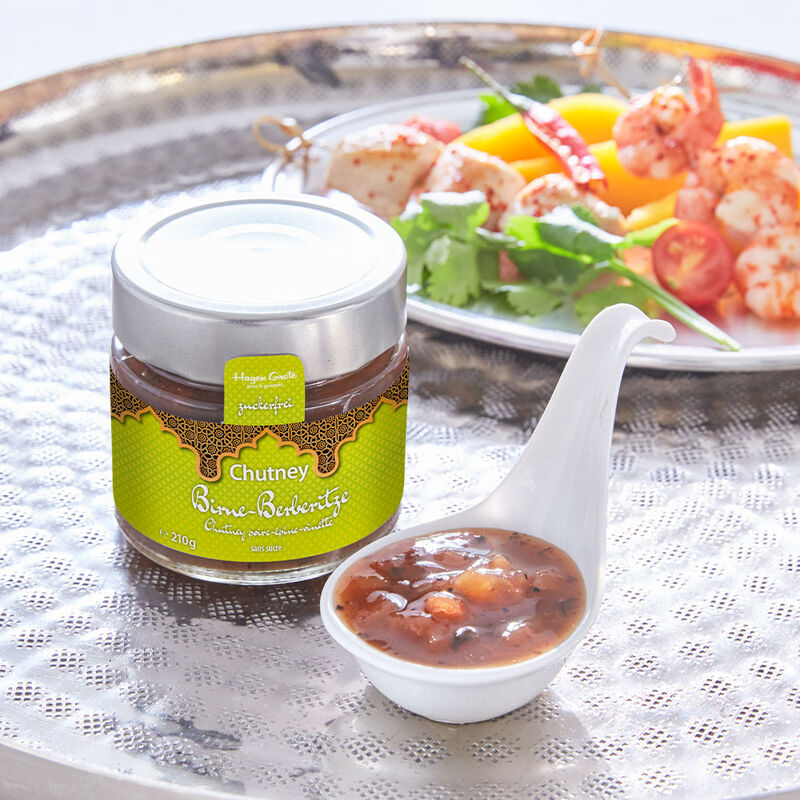 Birne-Berberitze Chutney ohne Zuckerzusatz Bild 2