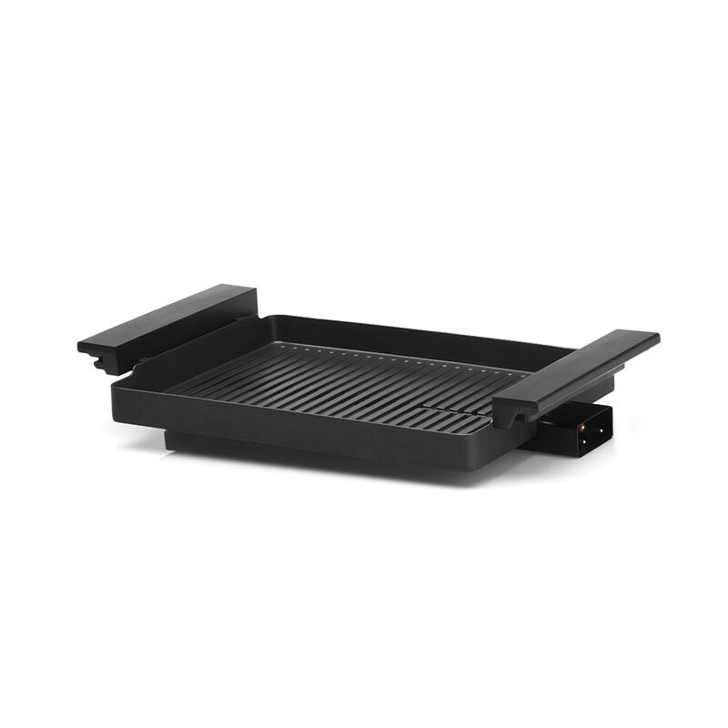 WMF-Glasdeckel-Tischgrill: Verhindert Fettspritzer, reduziert Ger�che, erzielt supersaftige Grillergebnisse Bild 5