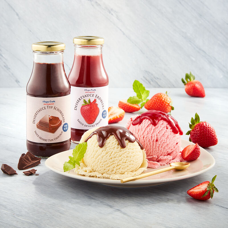 Dessert-Sauce Typ Erdbeere ohne Haushaltszucker Bild 2