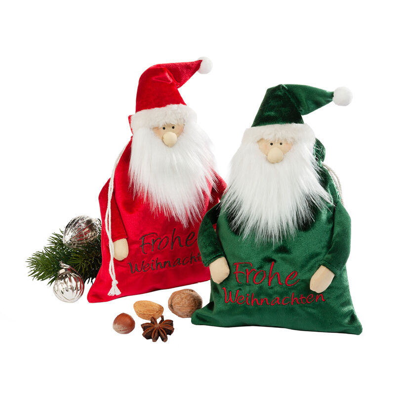 Nachhaltiges Geschenkbeutel-Set zum Fest