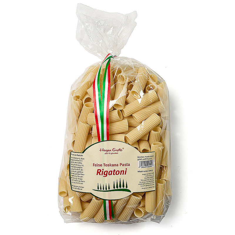 Traditionelle Toskana-Pasta: Rigatoni