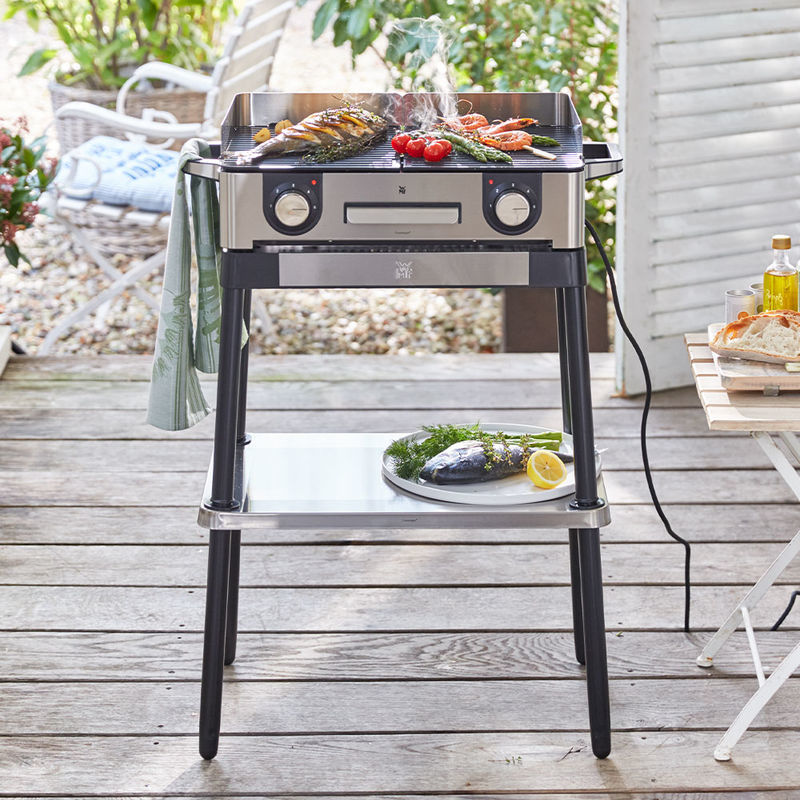 WMF Doppelfl�chen-Tischgrill: Scharf anbraten und mild garen gleichzeitig Bild 5