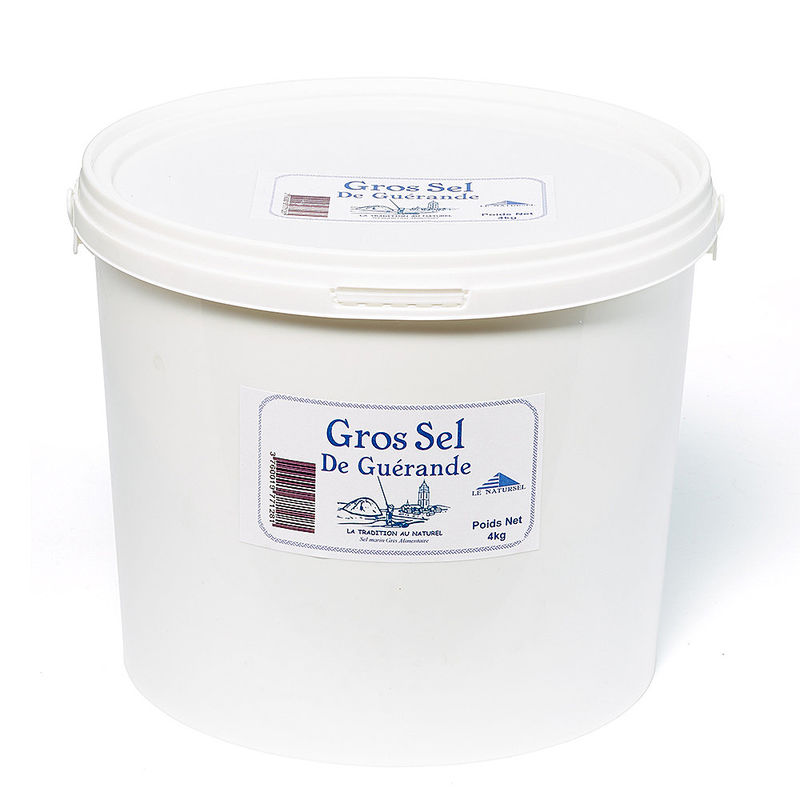 Natur-Meersalz, 4 kg Gro�packung