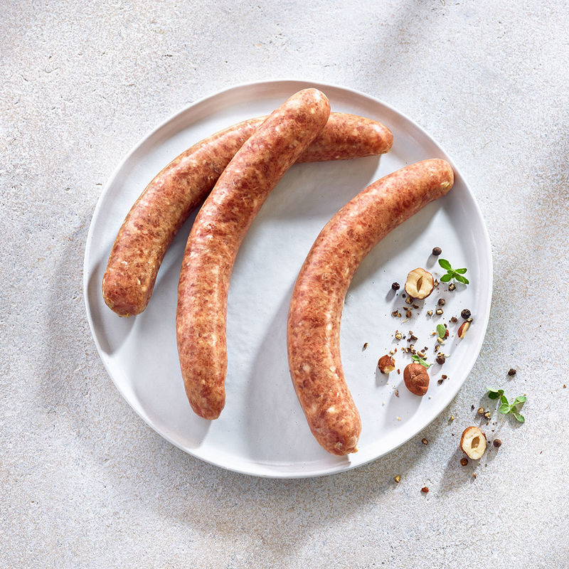 Erlesene Gourmet-Bratw�rste vom Iberico-Schwein