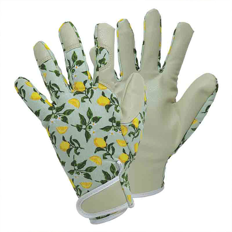 G�rtnern mit Stil: Robuste Gartenhandschuhe mit Lederbesatz Bild 2