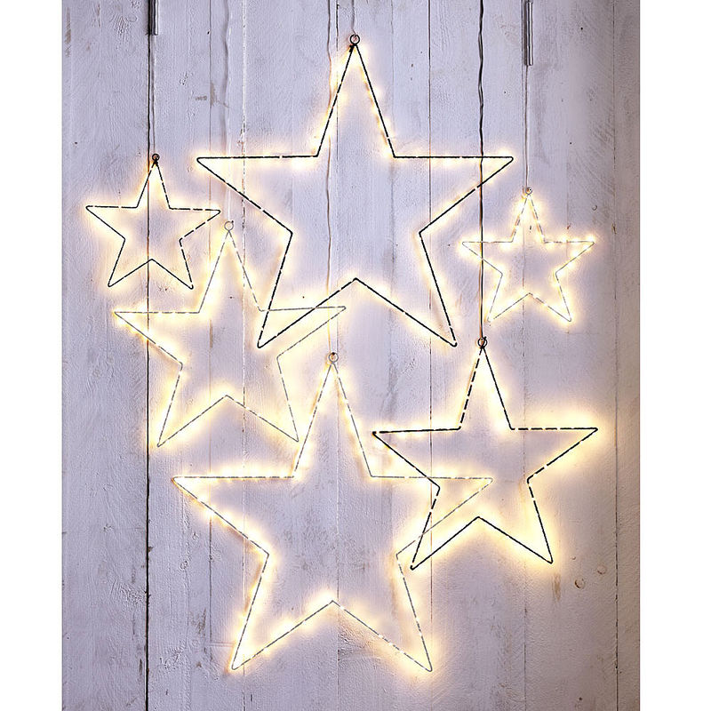 Schlicht eleganter LED-Leuchtstern in 3 Gr��en