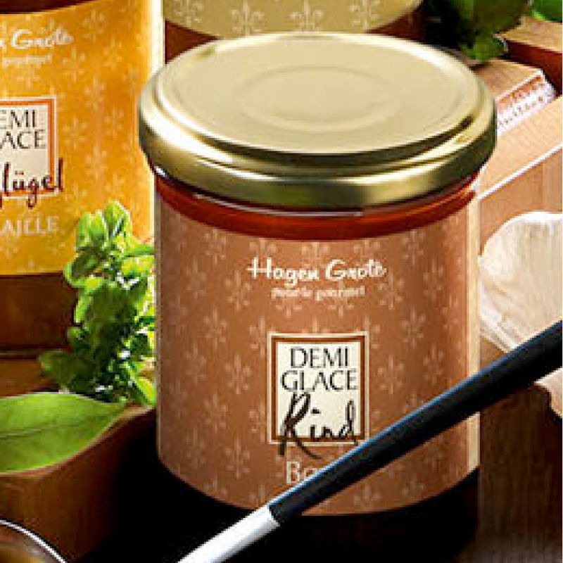 Rind-Demi Glace: Gehaltvolle, intensive Aromen f�r Saucen, Suppen, Ragouts