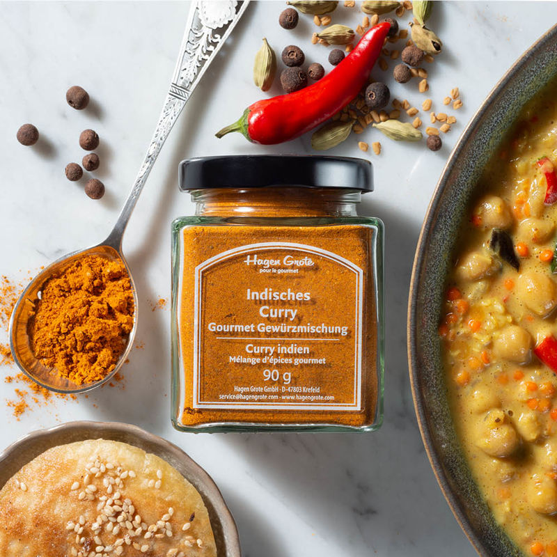 Gourmet Gew�rzmischung Indisch Curry aus Kr�utern und Gew�rzen weltbester Anbaugebiete Bild 2