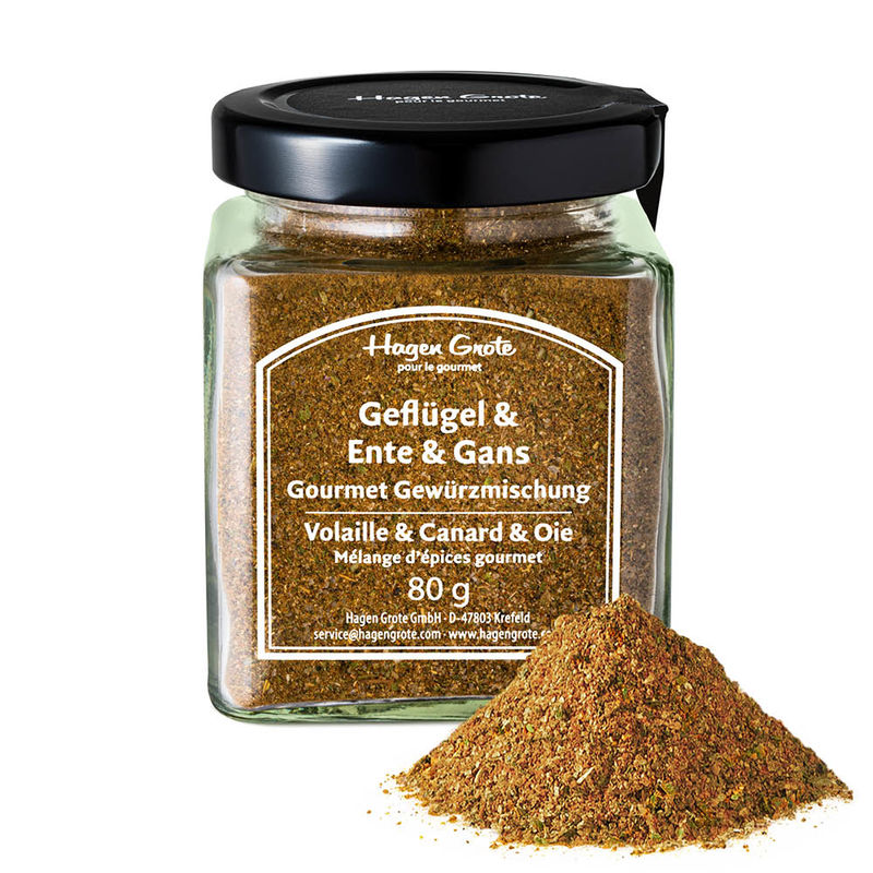 Gourmet Gew�rzzubereitung Gefl�gel, Ente & Gans aus Kr�utern und Gew�rzen weltbester Anbaugebiete