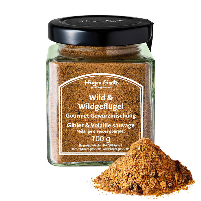 Gourmet Gew�rzzubereitung Wild & Wildgefl�gel aus Kr�utern und Gew�rzen weltbester Anbaugebiete