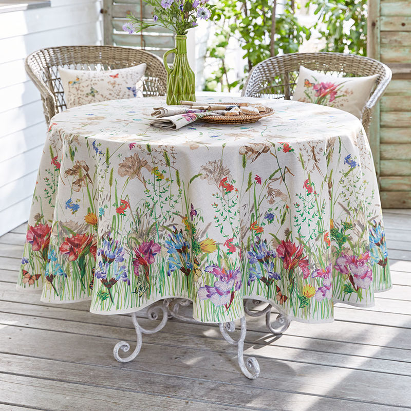 Malerische Blumen-Tischdecken f�r Ihre sommerliche Tafel Bild 2