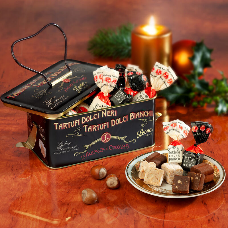 Tartufi: Geschmacklich einzigartige Schokoladentr�ffel mit Piemonteser Haseln�ssen Bild 2